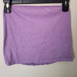 Lavender tube top